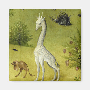 Cute Giraffe Garden Earthly Delights By Bosch Magneet