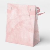 Cute Giraffe Gold Foil Glitter Baby Girl Shower Bedankdoosjes (Achterkant)