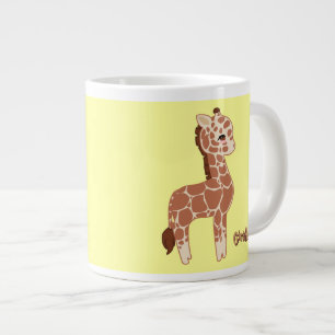 Cute Giraffe Grote Koffiekop