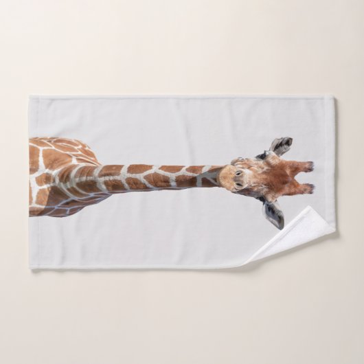 Cute giraffe handdoek (Handdoek)