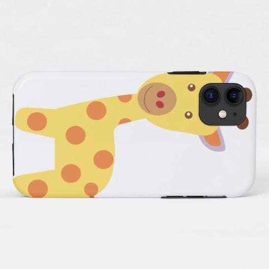 Cute Giraffe iPhone 5 Phone Case (Achterkant (horizontaal))