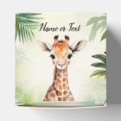 Cute Giraffe Jungle Baby Shower Party Beautiful Bedankdoosjes (Bovenkant)