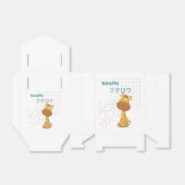 Cute Giraffe-Kawaii collectie Bedankdoosjes (Uitgevouwen)