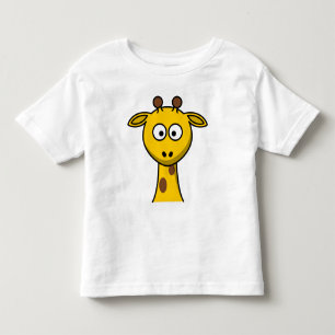 Cute giraffe kinder shirts