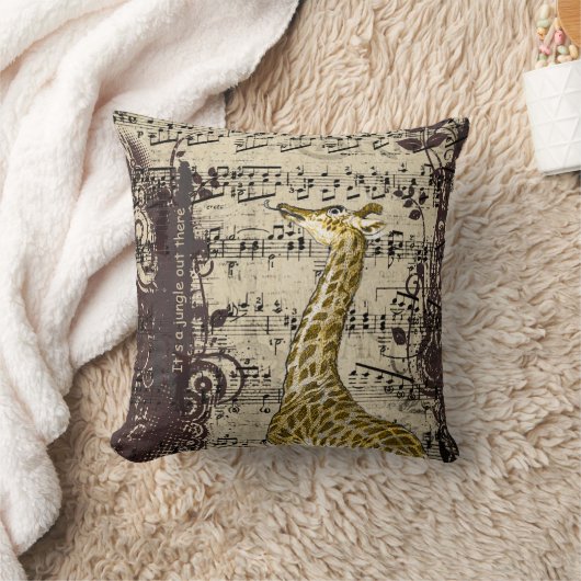 Cute Giraffe Kussen (Deken)