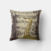 Cute Giraffe Kussen (Achterkant)