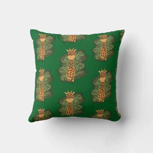 Cute Giraffe  Kussen (Achterkant)