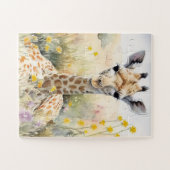 Cute Giraffe Legpuzzel (Horizontaal)