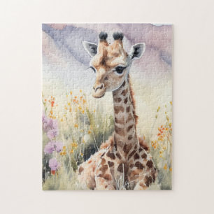 Cute Giraffe Legpuzzel