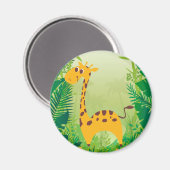 Cute Giraffe Magneet (Voorkant / Achterkant)
