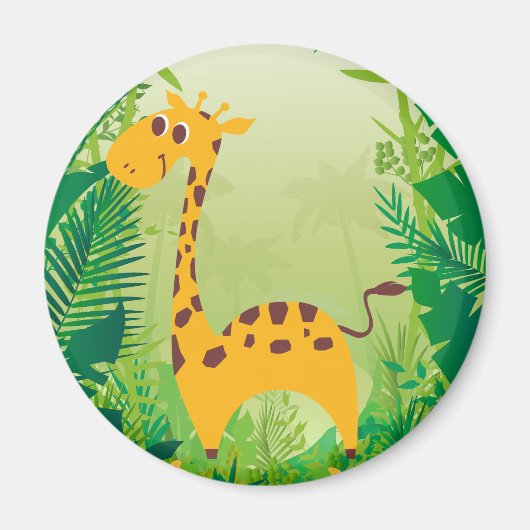 Cute Giraffe Magneet (Voorkant)