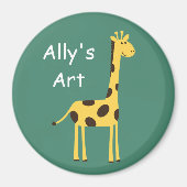 Cute Giraffe Magneet (Voorkant)