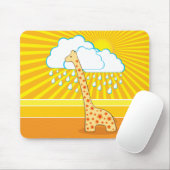 Cute Giraffe Mousepad Muismat (Met muis)