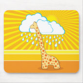 Cute Giraffe Mousepad Muismat (Voorkant)
