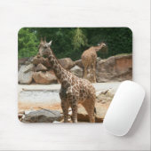 Cute Giraffe Mousepad Muismat (Met muis)