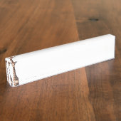 Cute giraffe naambordje (Zijkant)