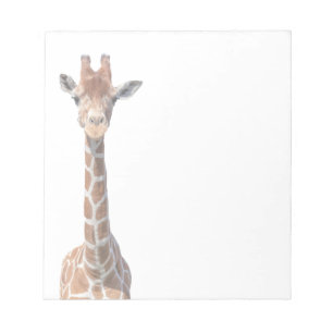 Cute giraffe notitieblok