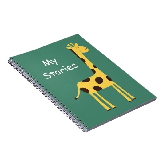 Cute Giraffe Notitieboek (Rechterzijde)