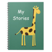 Cute Giraffe Notitieboek (Voorkant)