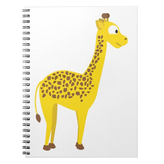 Cute Giraffe Notitieboek (Voorkant)