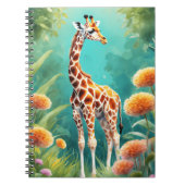 Cute giraffe notitieboek (Voorkant)