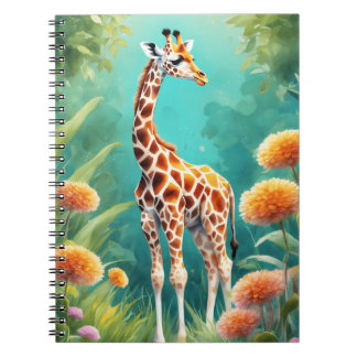 Cute giraffe notitieboek