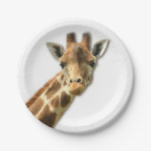 Cute Giraffe Papieren Bordje (Voorkant)