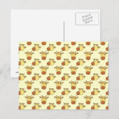 Cute Giraffe Pattern. Cartoons. Briefkaart (Voorkant / Achterkant)