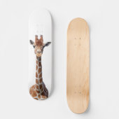 Cute giraffe persoonlijk skateboard (Voorkant)