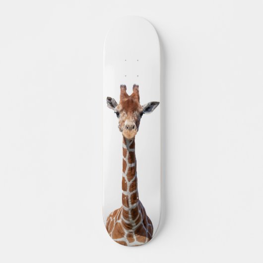 Cute giraffe persoonlijk skateboard (Voorkant)