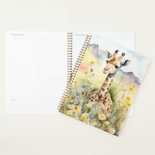 Cute Giraffe Planner (Display)