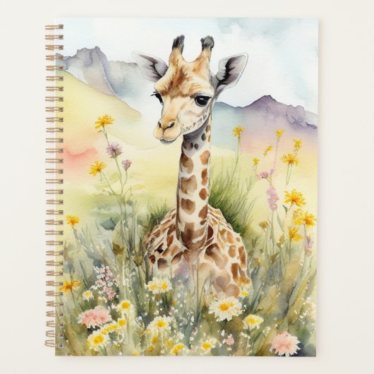 Cute Giraffe Planner (Voorkant)