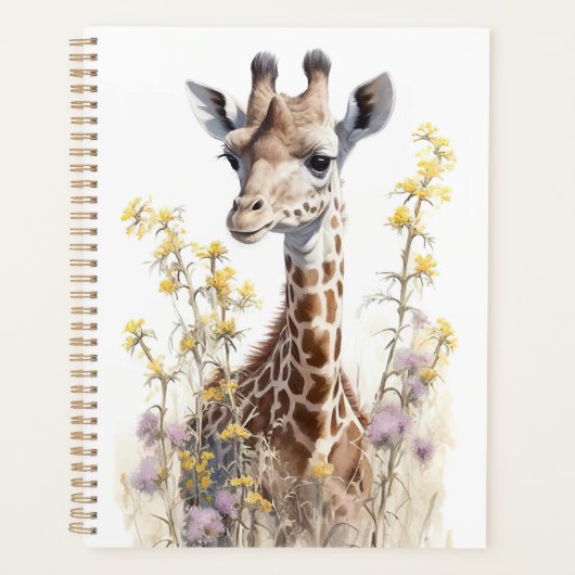 Cute Giraffe Planner (Voorkant)