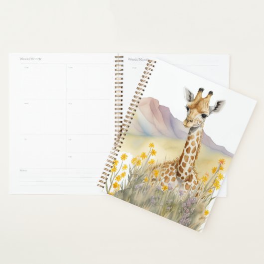 Cute Giraffe Planner (Display)