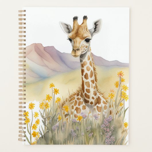 Cute Giraffe Planner (Voorkant)