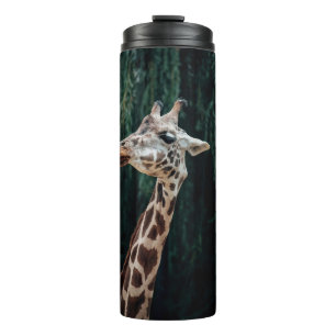 CUTE GIRAFFE PORTRAIT THERMOSBEKER