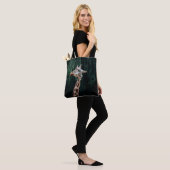 CUTE GIRAFFE PORTRAIT TOTE BAG (Op model)
