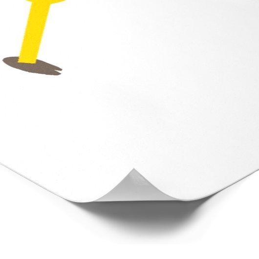 Cute Giraffe Poster (Hoek)