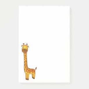 Cute Giraffe Safari Animal Post-it® Notes