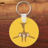 Cute Giraffe Sleutelhanger (Voorkant)