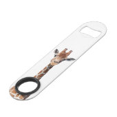 Cute giraffe speed flessenopener (Achterkant Gekanteld)