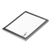 Cute Giraffe; stijlvol Notitieblok (Linkerzijde)