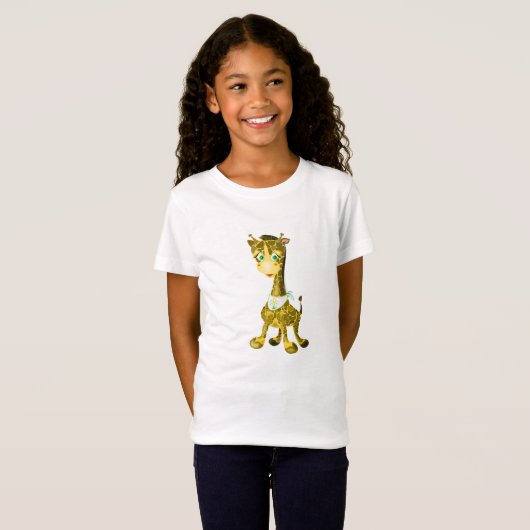 Cute Giraffe T-Shirt (Voorkant volledig)