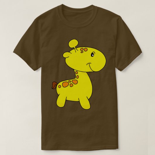 Cute Giraffe T-shirt (Design voorkant)