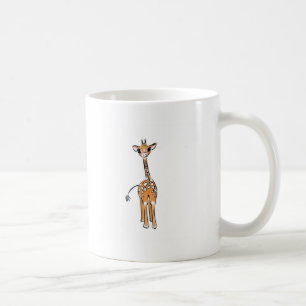 Cute Giraffe tekening, safari dieren  Koffiemok