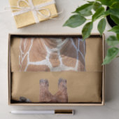 Cute giraffe tissuepapier (Geschenk)