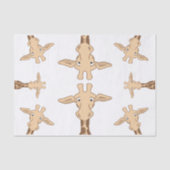 Cute Giraffe Tissuepapier (Voorkant)