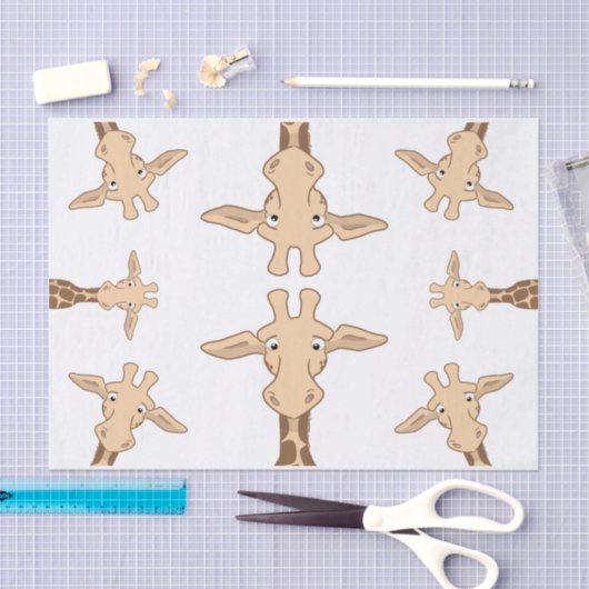 Cute Giraffe Tissuepapier (Craft)