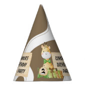 Cute Giraffe voor Toddlers Feesthoedjes (Rechts)