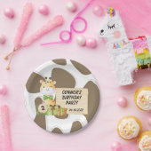 Cute Giraffe voor Toddlers Papieren Bordje (Feest)